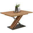 ESSTISCH in Holz, Metall, Holzwerkstoff 130-178/90/75 cm - Eichefarben, Design, Holz/Holzwerkstoff (130-178/90/75cm) - Moderano