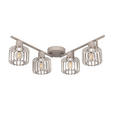 STRAHLER 88,5/12/22 cm   - Sandfarben, KONVENTIONELL, Metall (88,5/12/22cm) - Novel