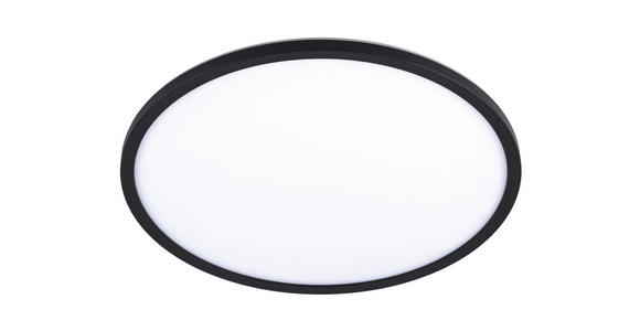 LED-DECKENLEUCHTE 42/2,9 cm   - Schwarz, Basics, Kunststoff (42/2,9cm) - Novel
