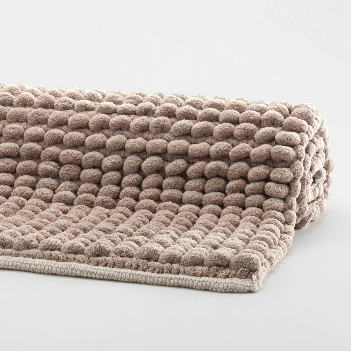 BADTEPPICH 70/120 cm Hellbraun  - Hellbraun, Basics, Textil (70/120cm) - Aquanova