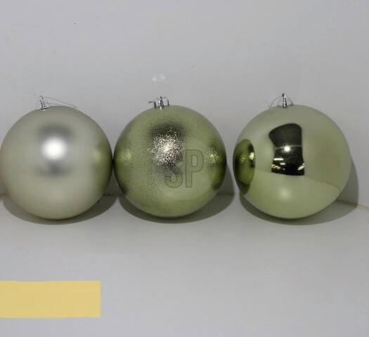 FÜGGŐDÍSZ - zöld, Basics, műanyag (18cm)