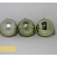 FÜGGŐDÍSZ - zöld, Basics, műanyag (18cm)