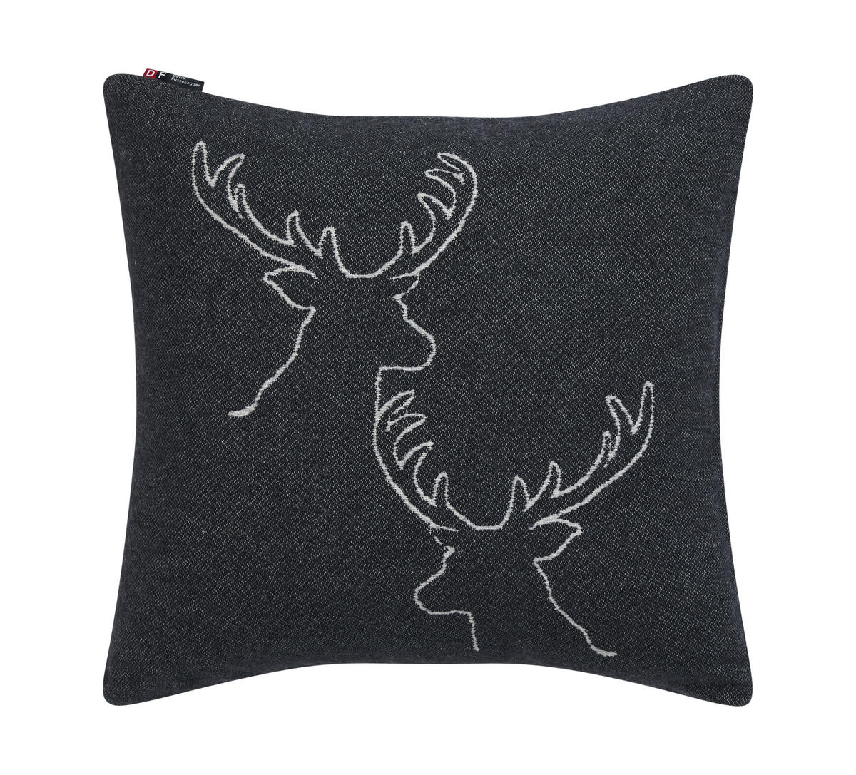 ZIERKISSEN  50/50 cm   - Dunkelgrau, Basics, Textil (50/50cm) - David Fussenegger