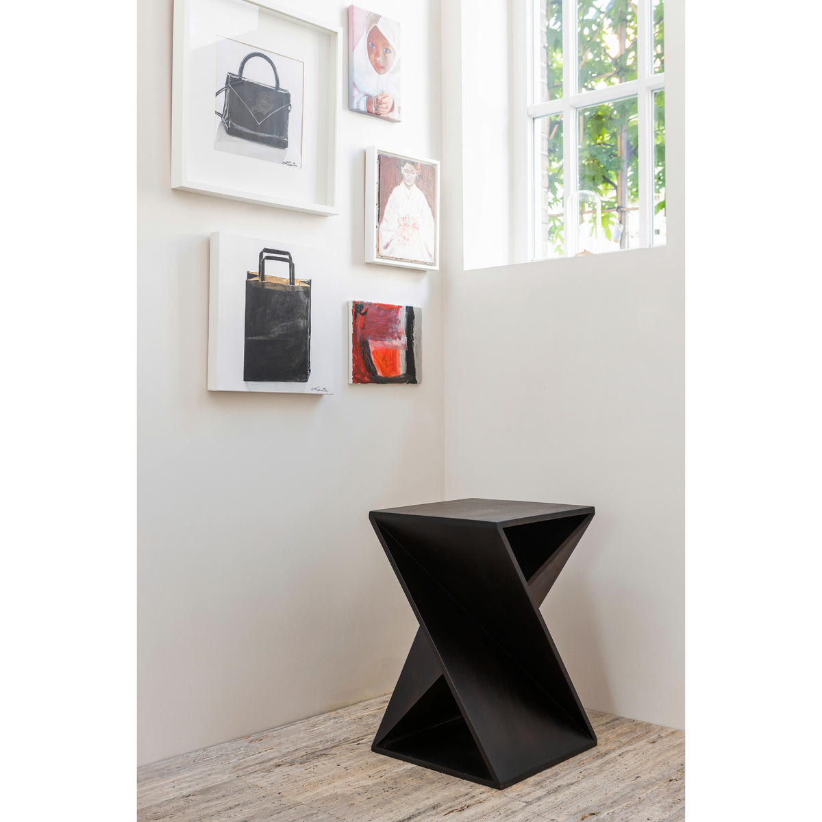 BEISTELLTISCH in Holz 41/41/61 cm  - Dunkelbraun, Design, Holz (41/41/61cm) - Livetastic
