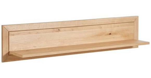 WANDBOARD Holz Asteiche furniert  - KONVENTIONELL, Holz (130/27/24cm) - Cantus