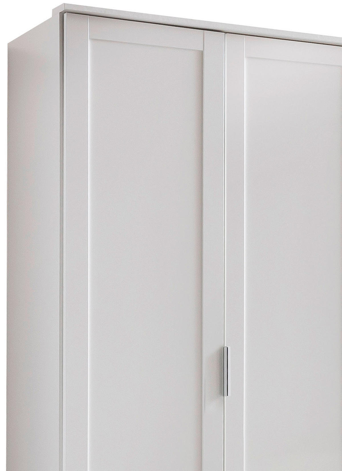 DREHTÜRENSCHRANK in  - Silberfarben, Konventionell, Holzwerkstoff (135/210/58cm) - MID.YOU
