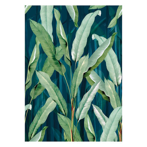 FOTOTAPETE  - Dunkelgrün/Grün, Basics, Papier/Kunststoff (200/280cm) - Xora