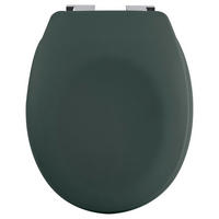 WC-SITZ - Dunkelgrün, KONVENTIONELL, Kunststoff (37,3/5cm) - Spirella