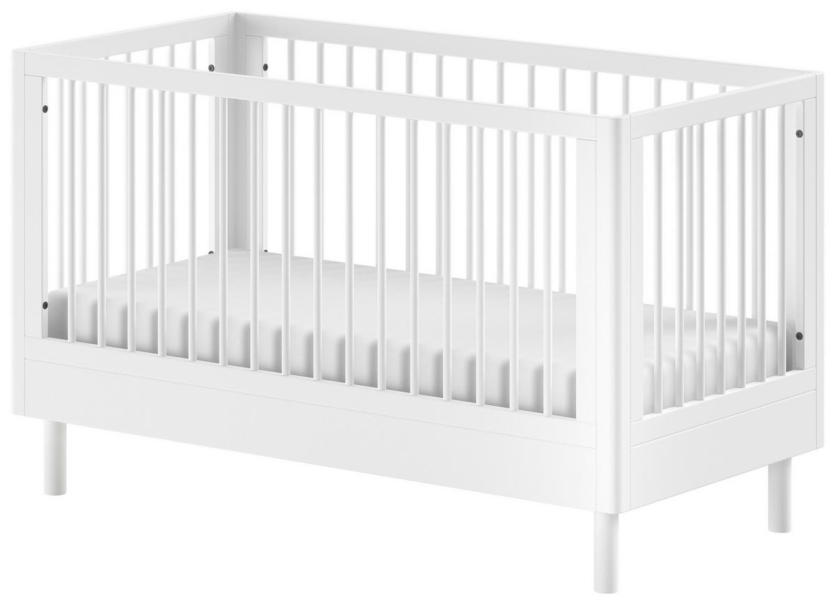 GITTERBETT 70/140 cm  - Weiß, MODERN, Holz (70/140cm) - Vipack