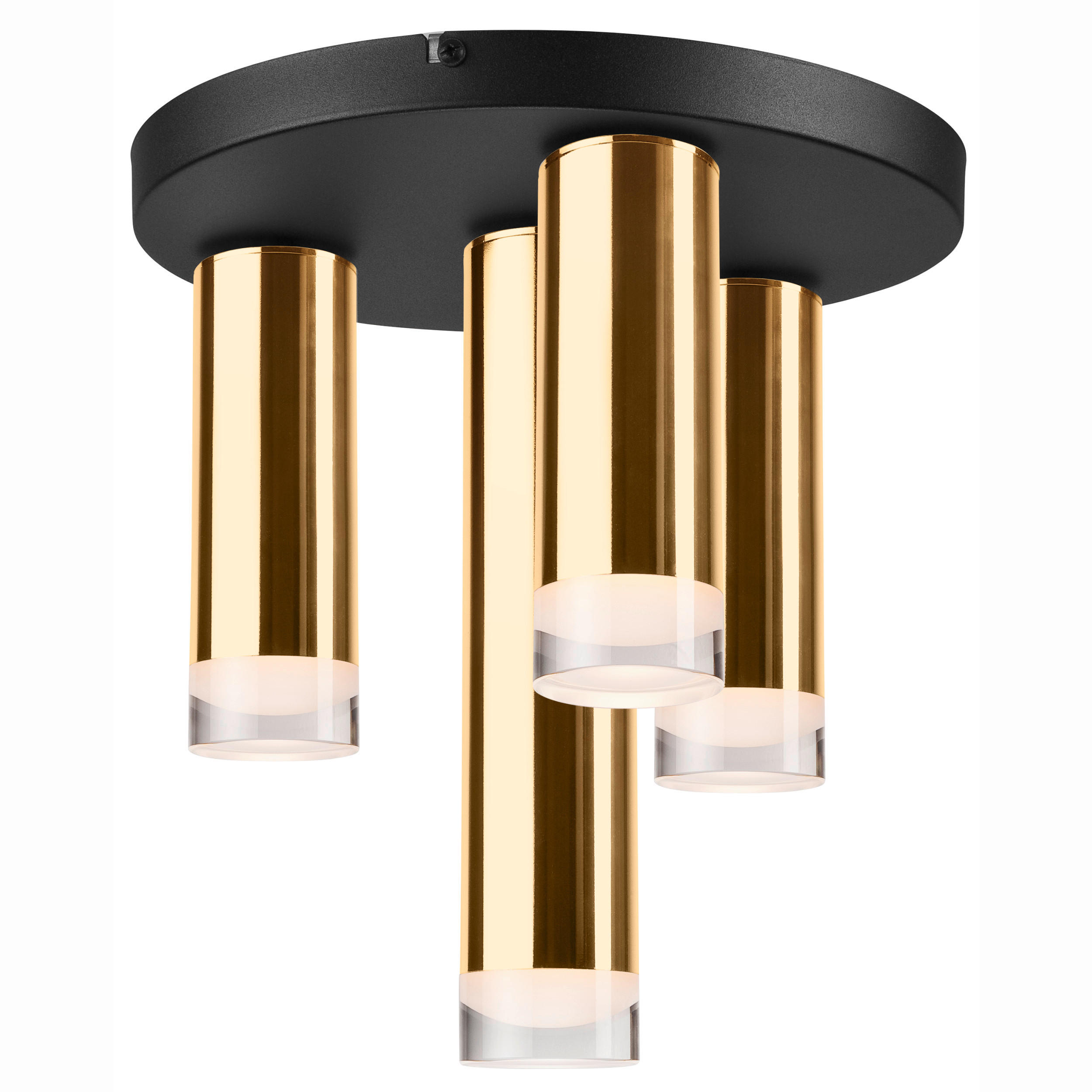 DECKENLEUCHTE Diego 30/6/32 cm   - Goldfarben, Design, Metall (30/6/32cm)