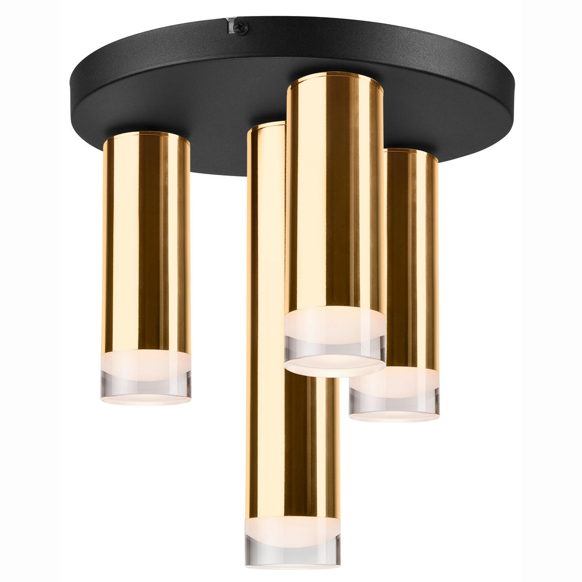 DECKENLEUCHTE Diego 30/6/32 cm   - Goldfarben, Design, Metall (30/6/32cm)