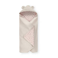 EINSCHLAGDECKE hauck  80/80 cm  - Hellrosa/Beige, Trend, Textil (80/80cm) - Hauck
