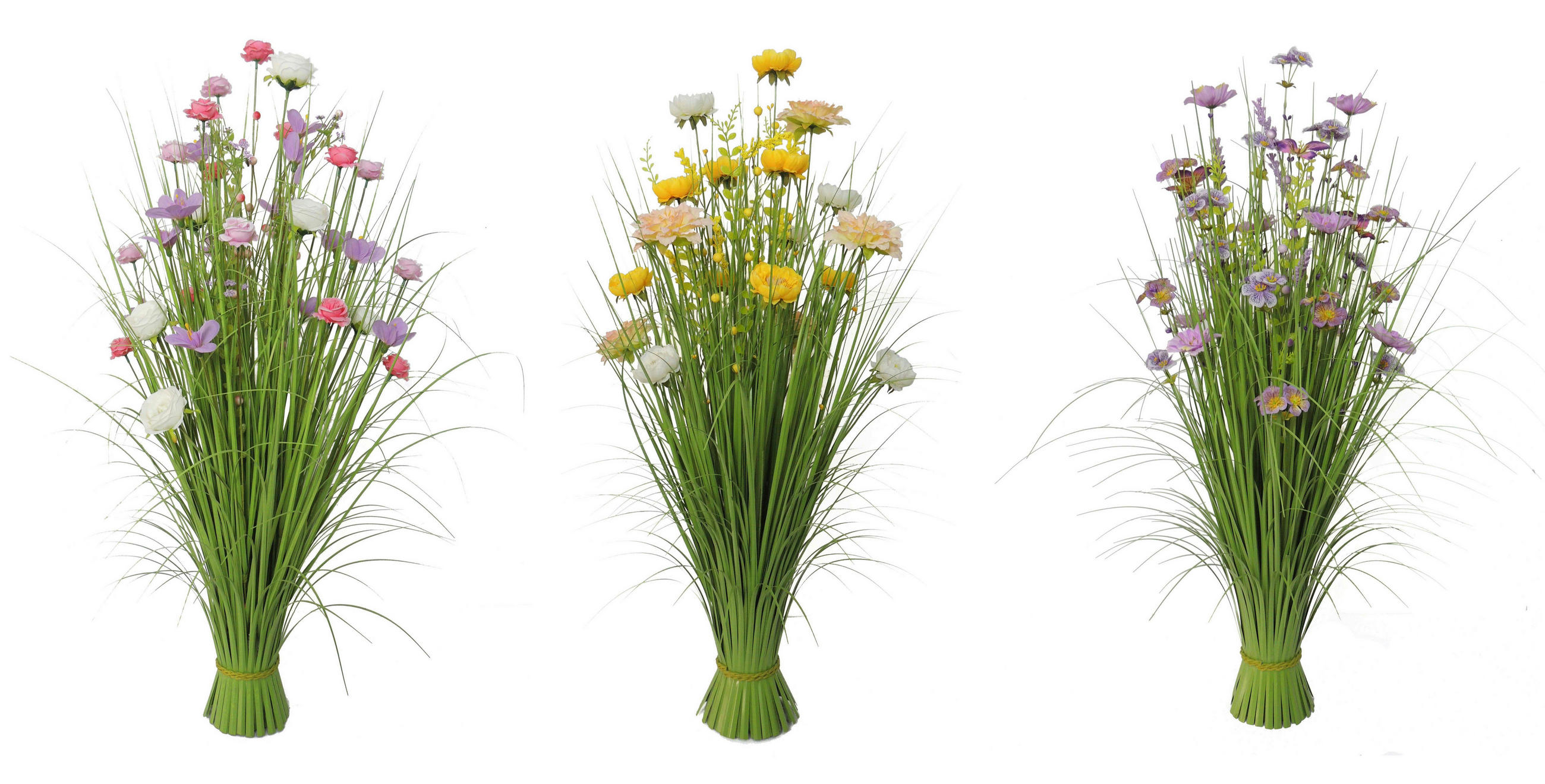 IARBĂ DECORATIVĂ - lila/roz aprins, Lifestyle, plastic/metal (100cm)