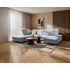 WOHNLANDSCHAFT - Schwarz/Grau, Design, Textil/Metall (270/364/190cm) - Stylife