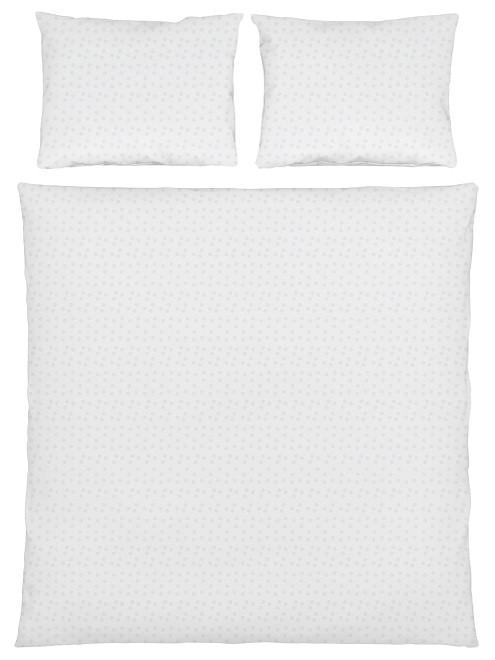 BETTWÄSCHESET Damast 200/210 cm  65 cm/100 cm  - Weiss, Basics, Textil (200/210cm) - Dieter Knoll