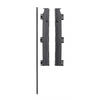 WANDBESCHLAG Treppengitter  - Schwarz, Basics, Kunststoff/Metall (72/10/5cm) - Baby Dan