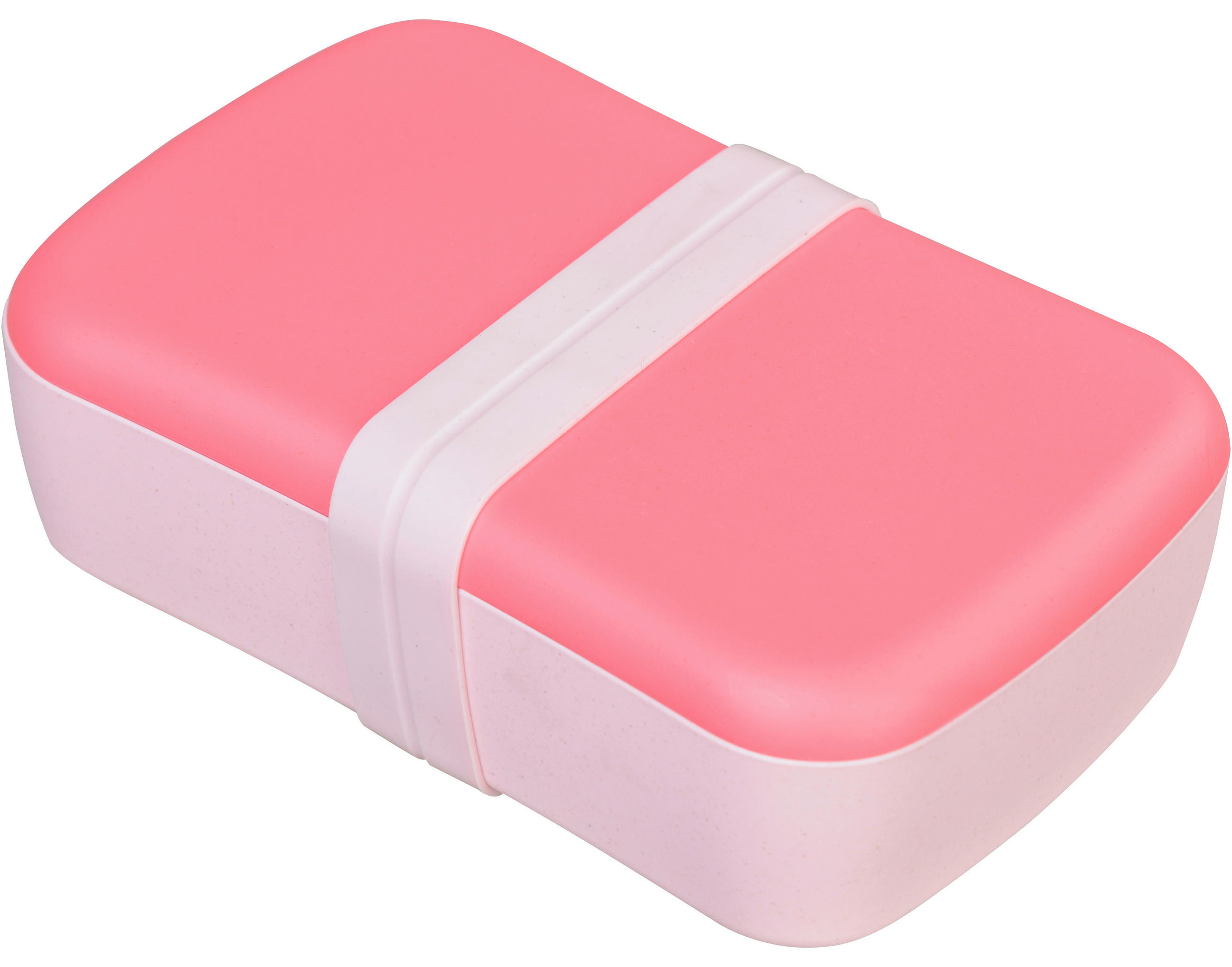 JAUSENBOX  - Rosa, Natur, Naturmaterialien/Kunststoff (17,9/11,2/6cm) - Avelia