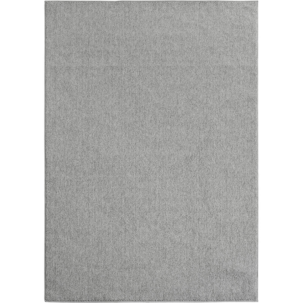 FLACHWEBETEPPICH 60/110 cm HELIX Silberfarben  - Silberfarben, Basics, Kunststoff/Textil (60/110cm) - Novel