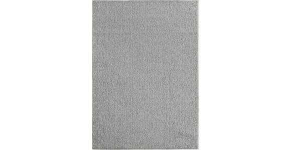 FLACHWEBETEPPICH 60/110 cm HELIX Silberfarben  - Silberfarben, Basics, Kunststoff/Textil (60/110cm) - Novel