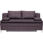 BOXSPRINGSOFA in Textil Rosa  - Chromfarben/Rosa, Design, Textil/Metall (200/93/107cm) - Novel