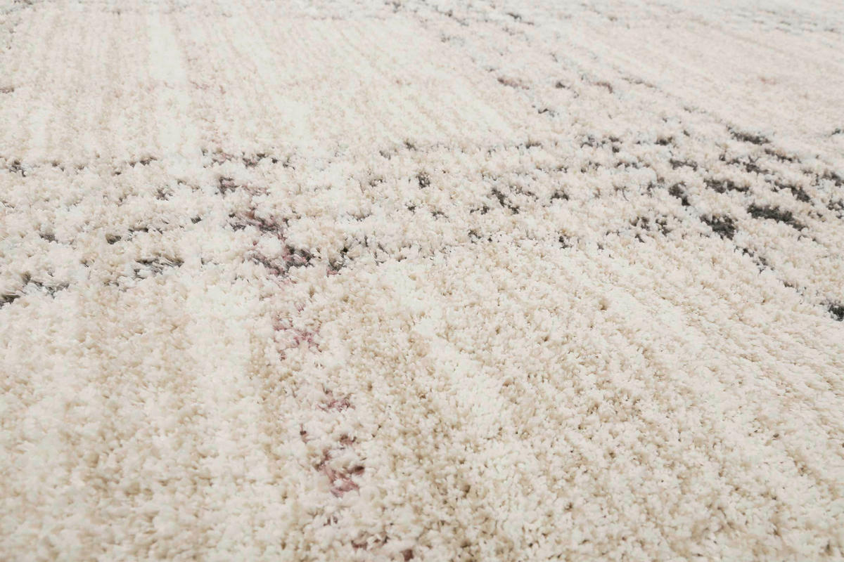 HOCHFLORTEPPICH 133/200 cm Nora Creme, Grau  - Creme/Grau, KONVENTIONELL, Textil (133/200cm) - Esprit