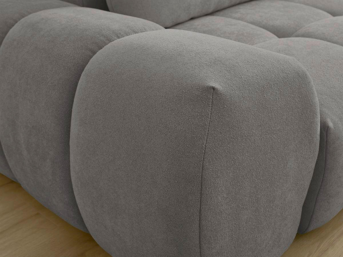 SCHLAFSOFA EVEREST  mit Rücken echt, Armteil links, Armteil rechts Struktur Dunkelgrau  - Dunkelgrau/Schwarz, MODERN, Kunststoff/Textil (278/90/115cm)