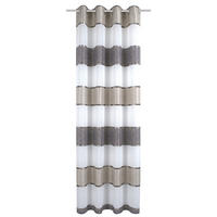 ÖSENVORHANG  - Taupe/Grau, Design, Textil (140/145cm) - Schmidt W. Gmbh