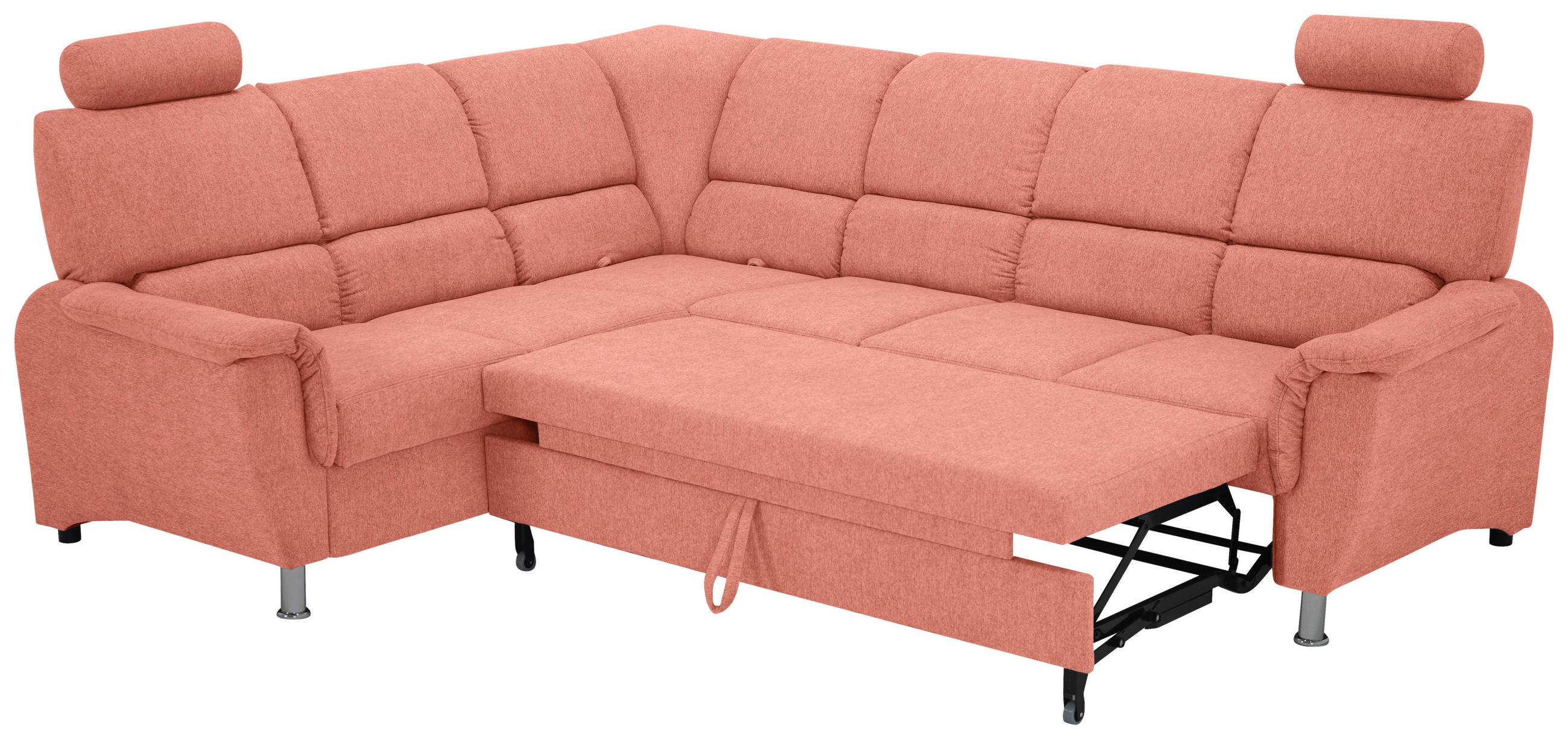 HÖRNSOFFA i korall  - korall, Design (219/270cm) - Livetastic