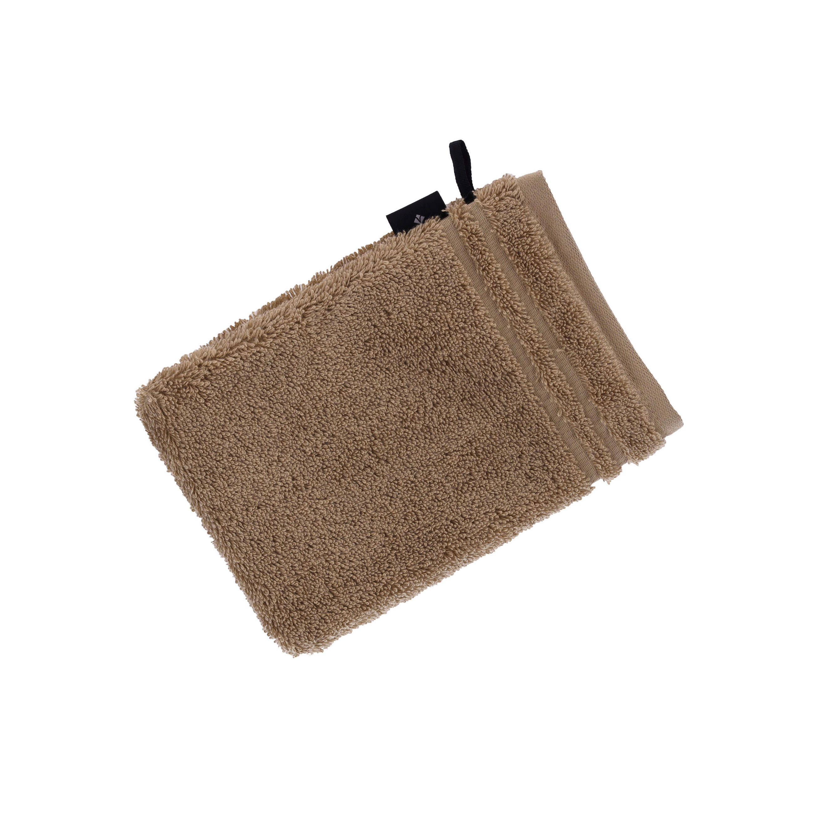 WASCHLAPPEN Vienna Style Supersoft Braun  - Braun, Basics, Textil (22/16cm) - Vossen
