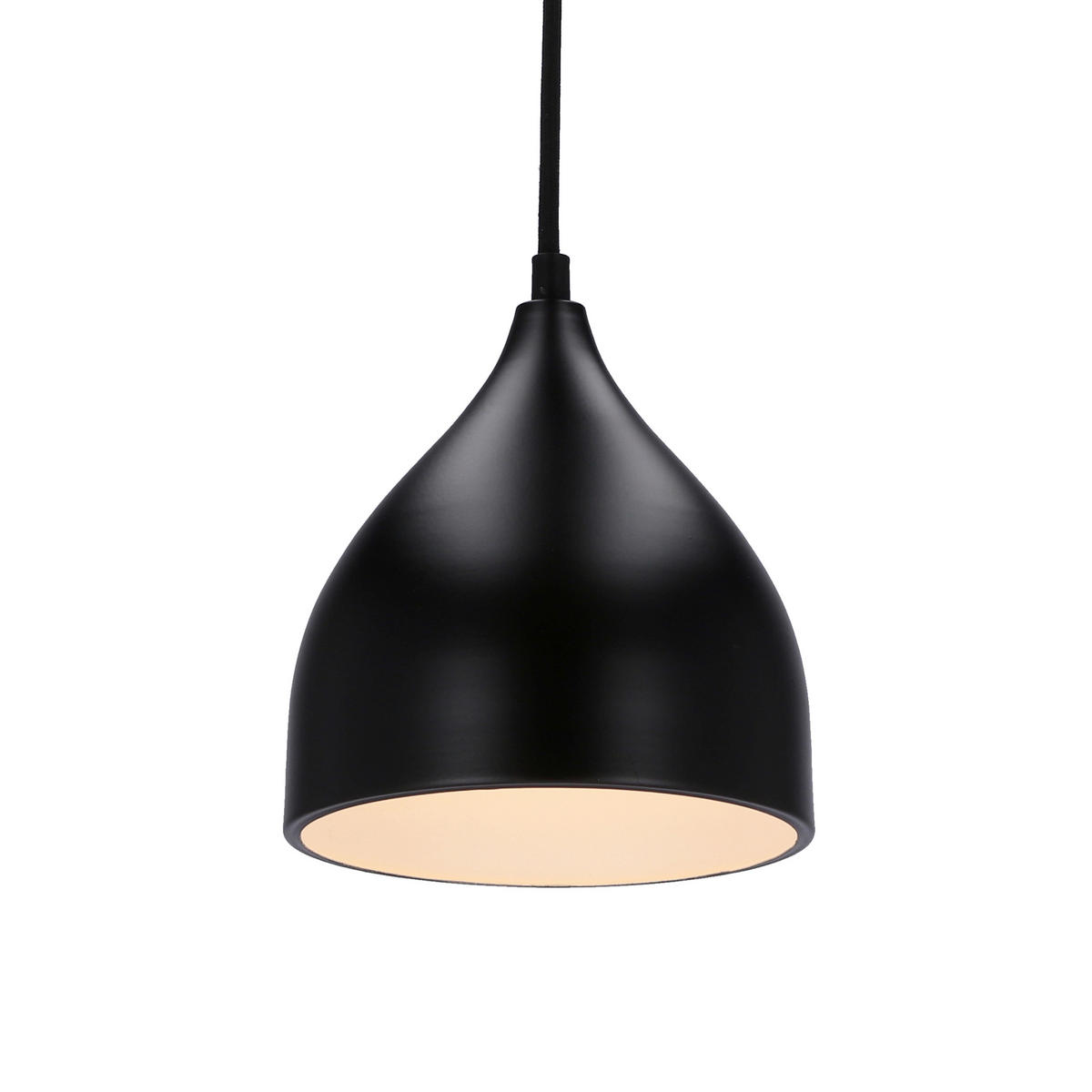 HÄNGELEUCHTE 31/17/90 cm   - Schwarz, Basics, Metall (31/17/90cm)