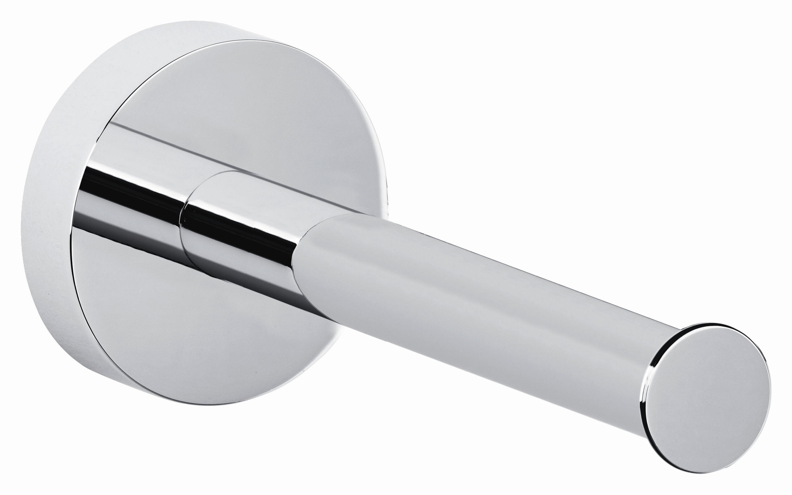 TOILETTENPAPIERHALTER - Chromfarben, Basics, Metall (5/5/12cm) - Tesa