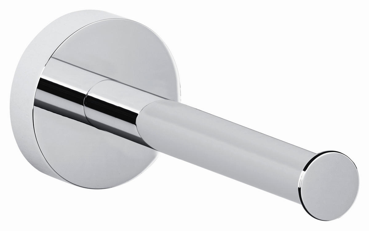 TOILETTENPAPIERHALTER - Chromfarben, Basics, Metall (5/5/12cm) - Tesa