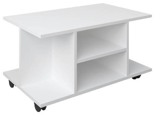 COUCHTISCH Weiß  - Weiß, MODERN, Holzwerkstoff/Kunststoff (80/40/40cm) - MID.YOU
