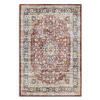 VINTAGE-TEPPICH 120/160/160 cm Asya Dunkelblau, Dunkelrot  - Dunkelblau/Dunkelrot, Design, Kunststoff/Textil (120/160/160cm)
