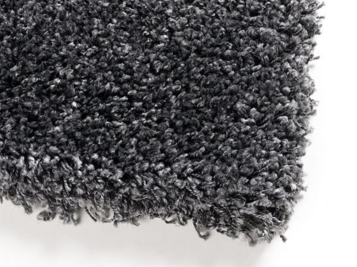 HOCHFLORTEPPICH 80/150 cm Fantasy Shaggy Dunkelgrau  - Dunkelgrau, KONVENTIONELL, Textil (80/150cm) - Novel
