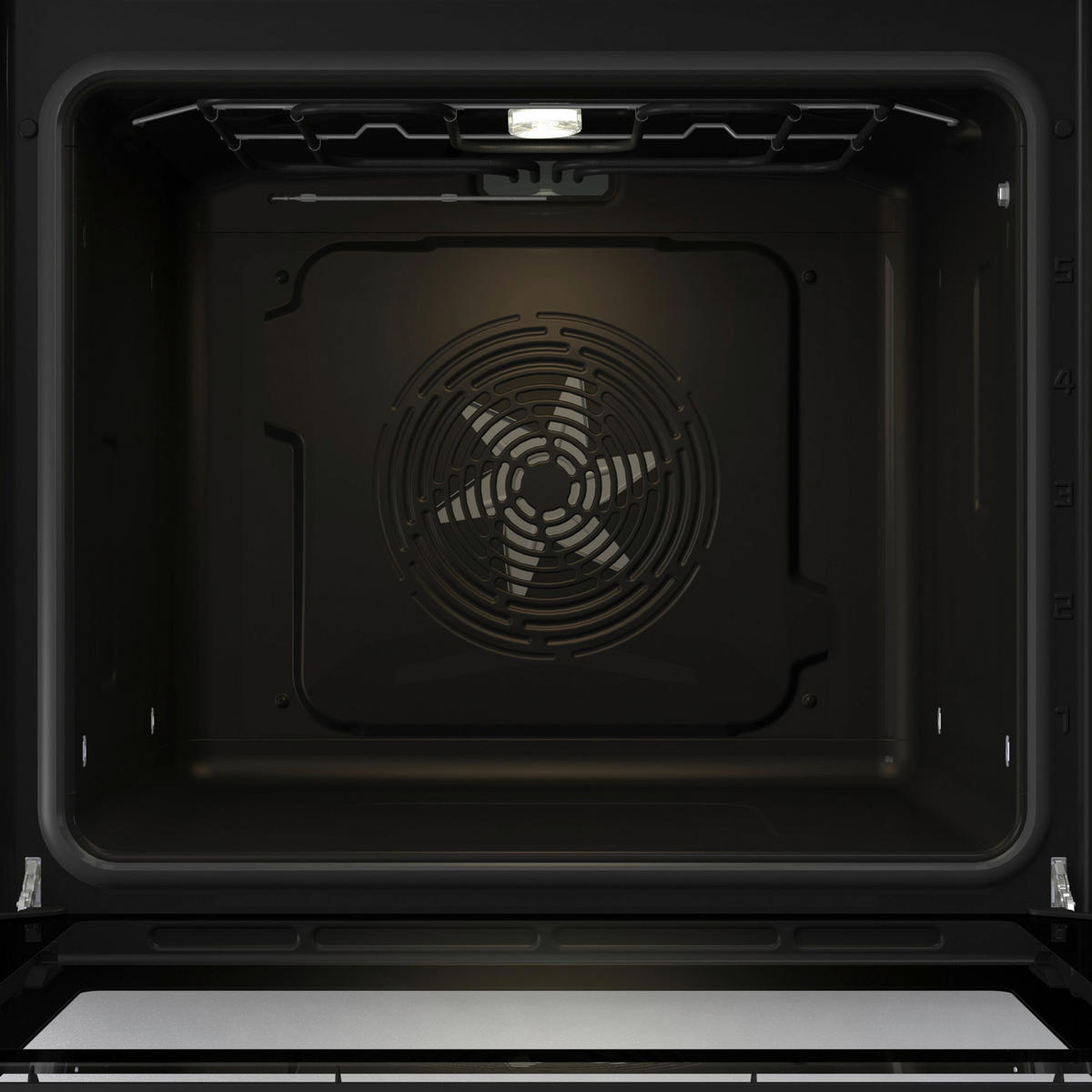 BACKOFENSET BLACK PEPPER SIBB  - Schwarz, Basics, Glas/Metall (59,5/59,5/56,4cm) - Gorenje