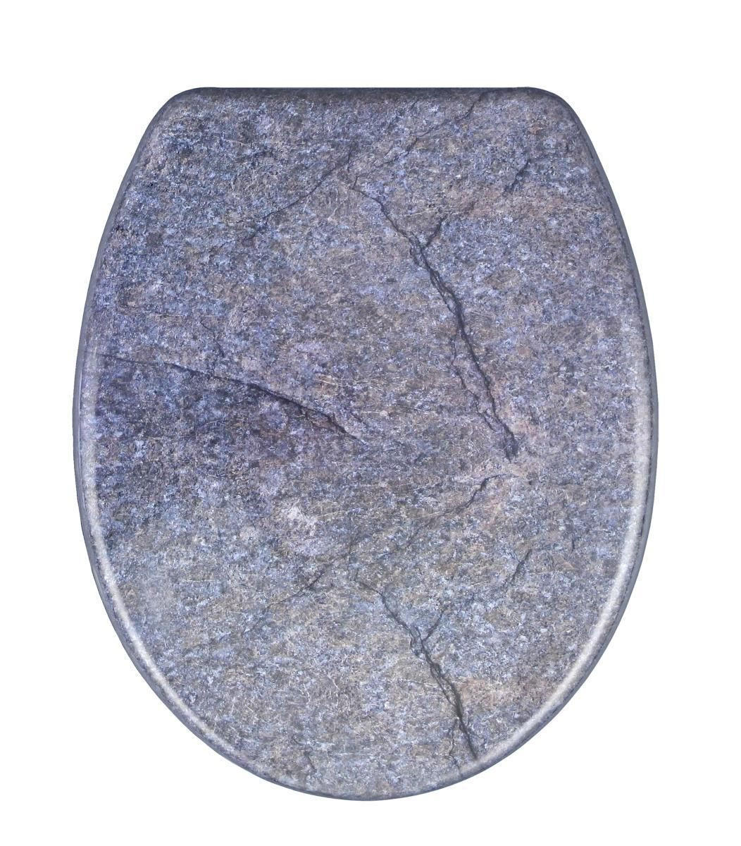 WC SEDADLO - taupe, Basics, plast (37,5/3,5/45cm) - Sadena