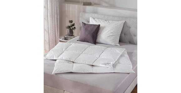GANZJAHRESDECKE 140/200 cm - Weiß, Basics, Textil (140/200cm) - Sleeptex