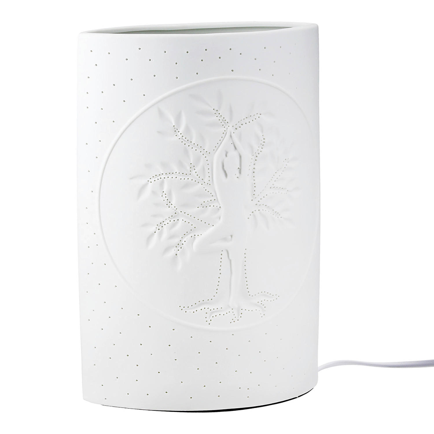 STIMMUNGSLEUCHTER   - Weiß, Basics, Keramik (18/28/10cm)