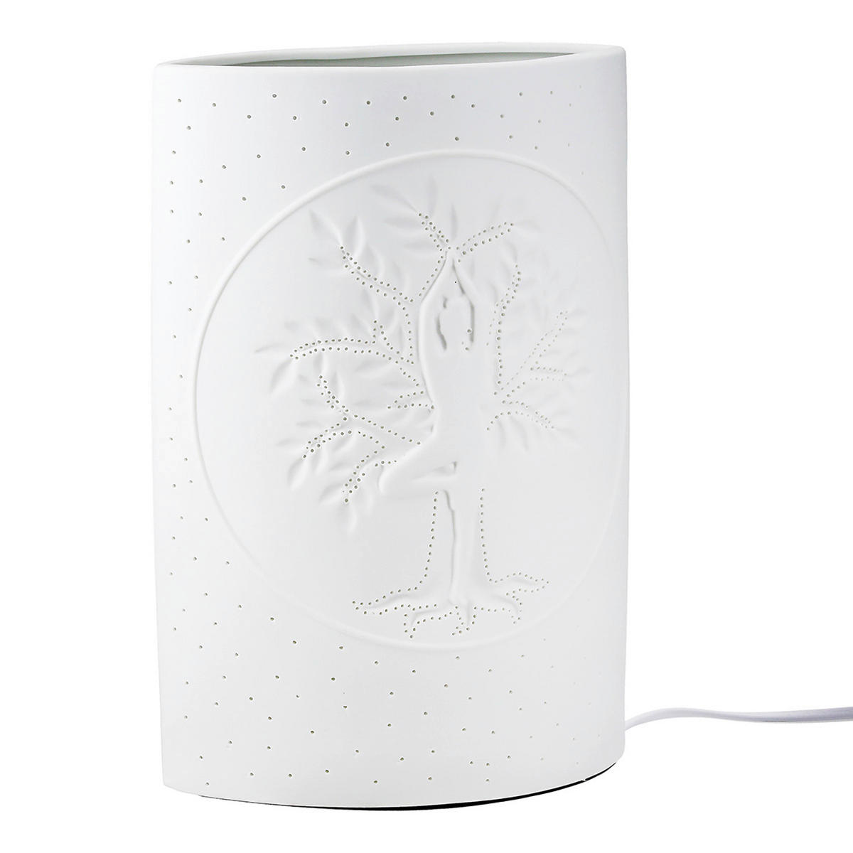 STIMMUNGSLEUCHTER   - Weiß, Basics, Keramik (18/28/10cm)