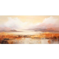 MALBA NA PLÁTNĚ, krajina a příroda, 115/55 cm  - vícebarevná, Basics, dřevo/papír (115/55cm) - Euroart