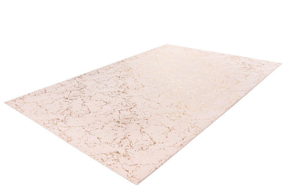 LÄUFER 80/150 cm Bijou 225 Creme / Gold Creme, Goldfarben  - Goldfarben/Creme, KONVENTIONELL, Textil (80/150cm)