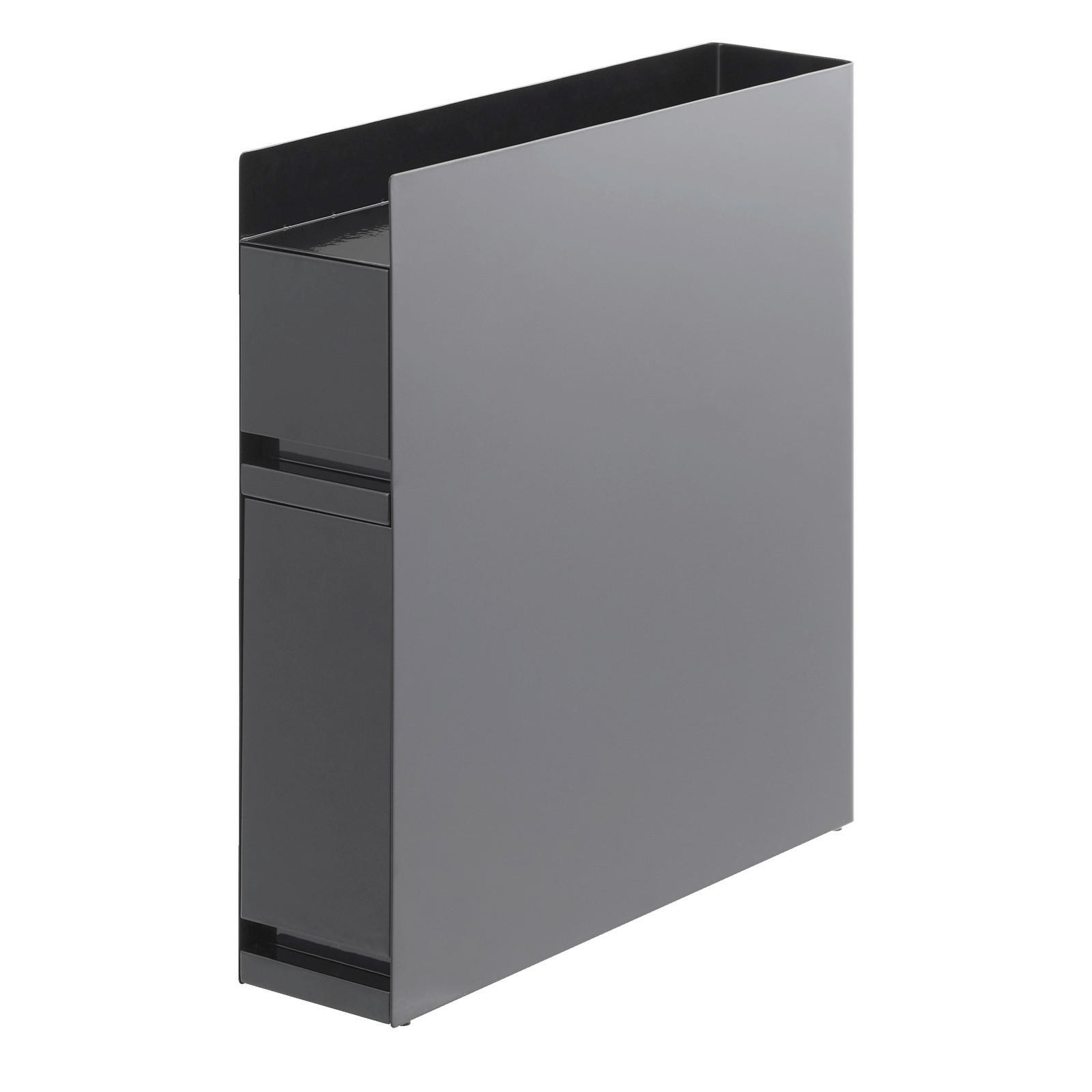 KÜCHENREGAL  Schwarz  - Schwarz, Basics, Metall (12.5/50/52.5cm)