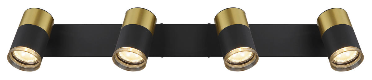 STRAHLER - Dunkelgrau/Schwarz, Basics, Kunststoff/Metall (56/6/12cm) - Globo