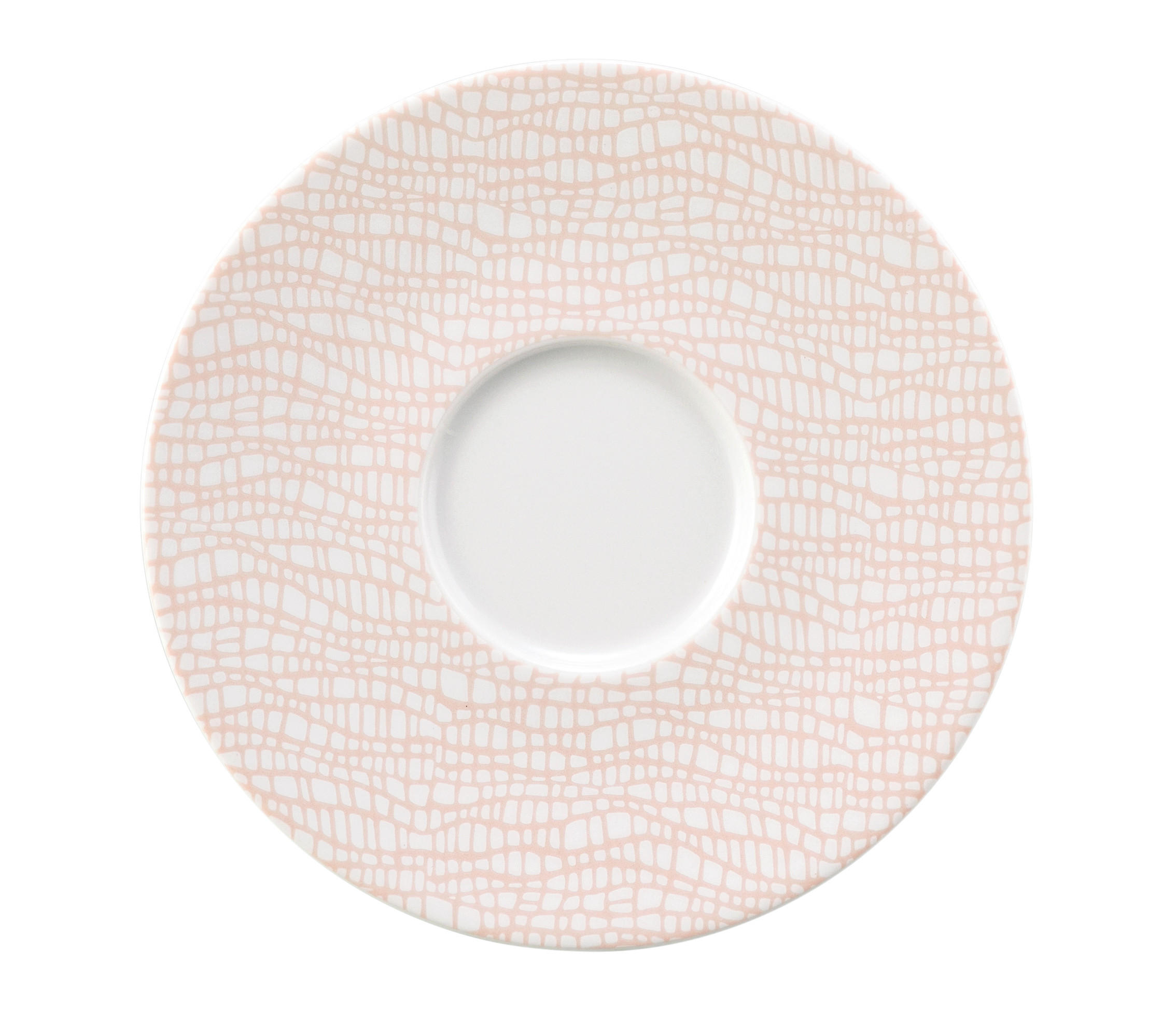 UNTERTASSE Life Fashion Posh Rose 16,5 cm  - Weiss/Rosa, Design, Keramik (16,5cm) - Seltmann Weiden