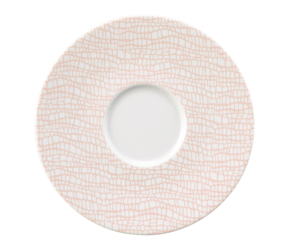 UNTERTASSE Life Fashion Posh Rose 16,5 cm  - Weiss/Rosa, Design, Keramik (16,5cm) - Seltmann Weiden
