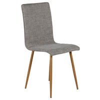 STUHL-SET  in Stahl Metall, Textil  - Design, Textil/Metall (41/92/52cm) - Livetastic