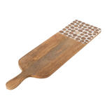 SERVIERBRETT  - Naturfarben, Trend, Holz/Kunststoff (67/18/2cm) - Ambia Home