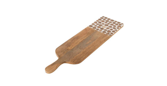SERVIERBRETT  - Naturfarben, Trend, Holz/Kunststoff (67/18/2cm) - Ambia Home