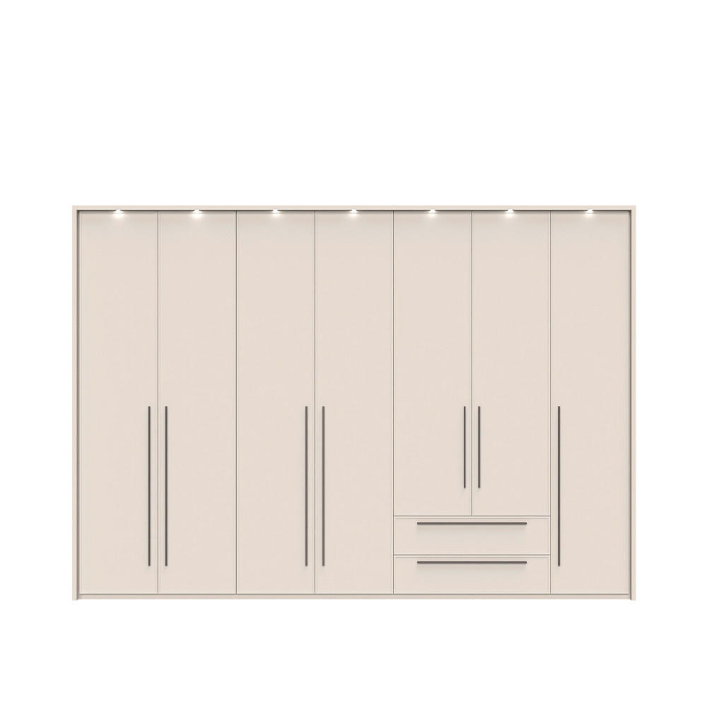 ORMAR SA KLASIČNIM VRATIMA  322/226/60 cm  - Dizajnerski, pločasti materijal (322/226/60cm)